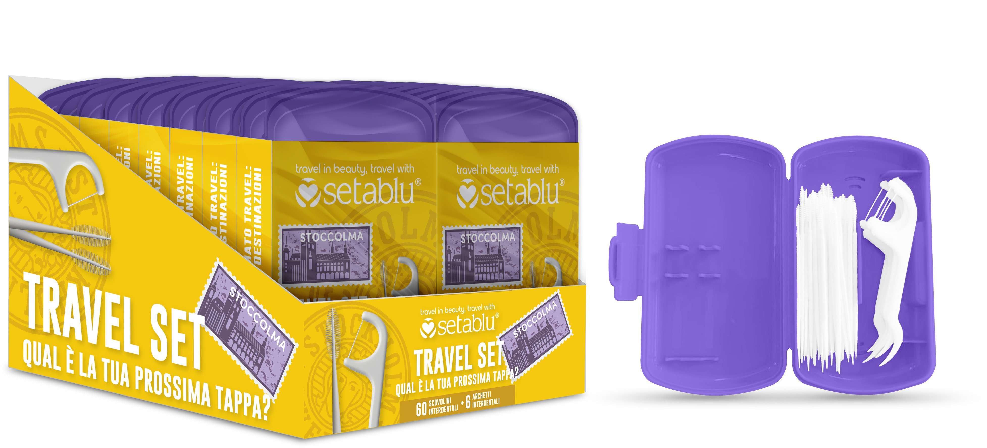 set viaggio oral care - 60 scovolini