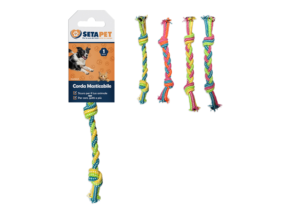 corda masticabile per cani 30*4 cm