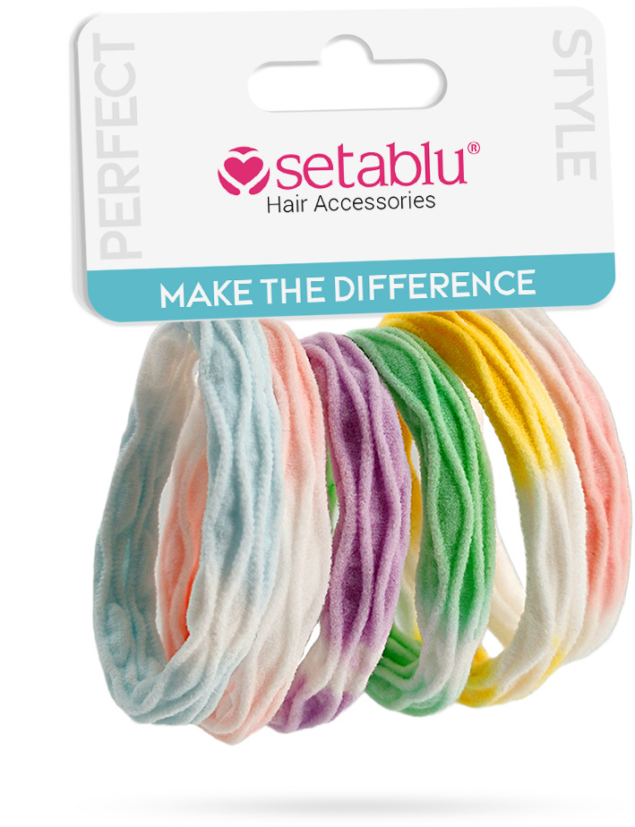 elastici 6 pezzi colori assortiti