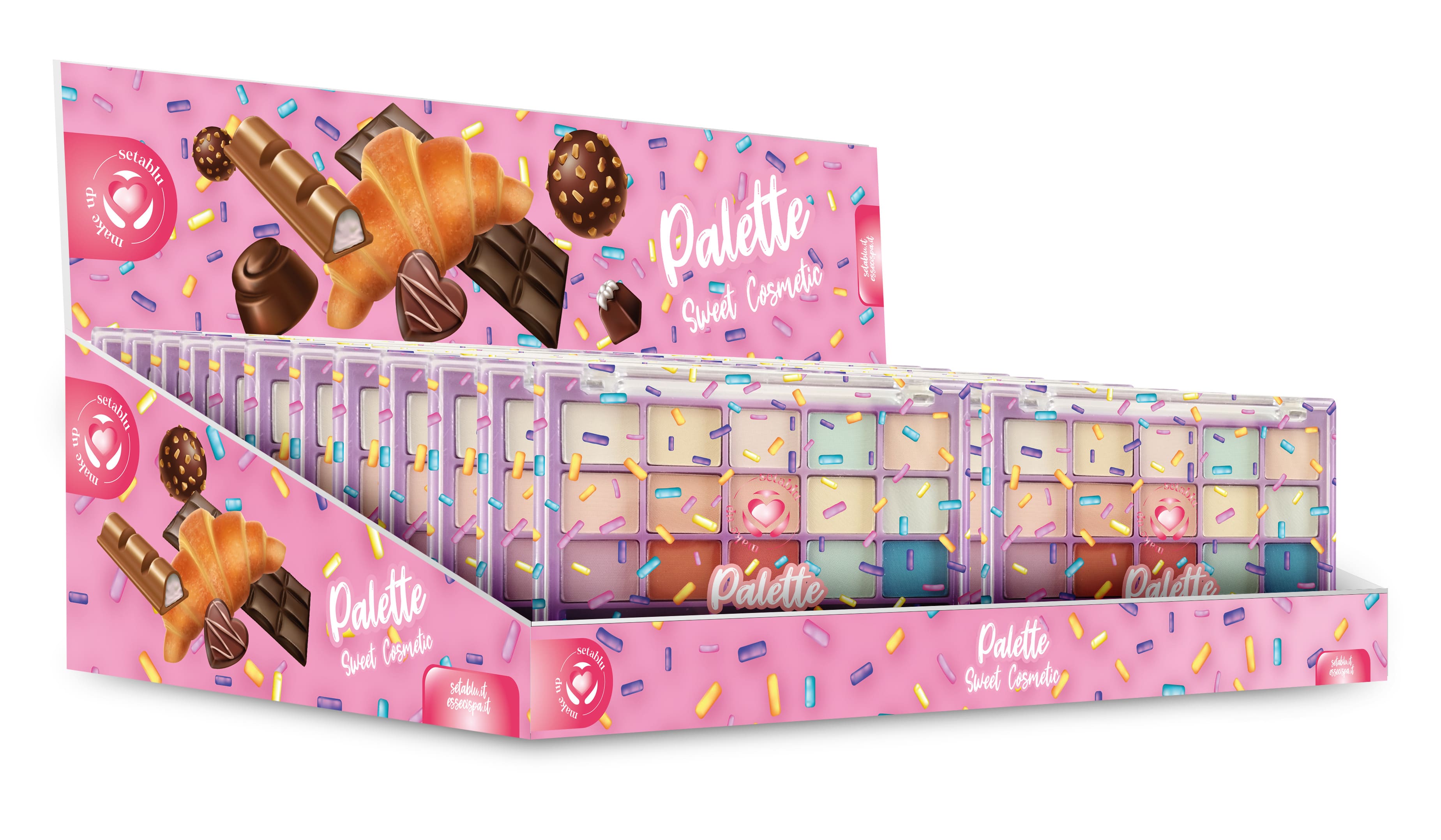 palette ombretti 15 colori