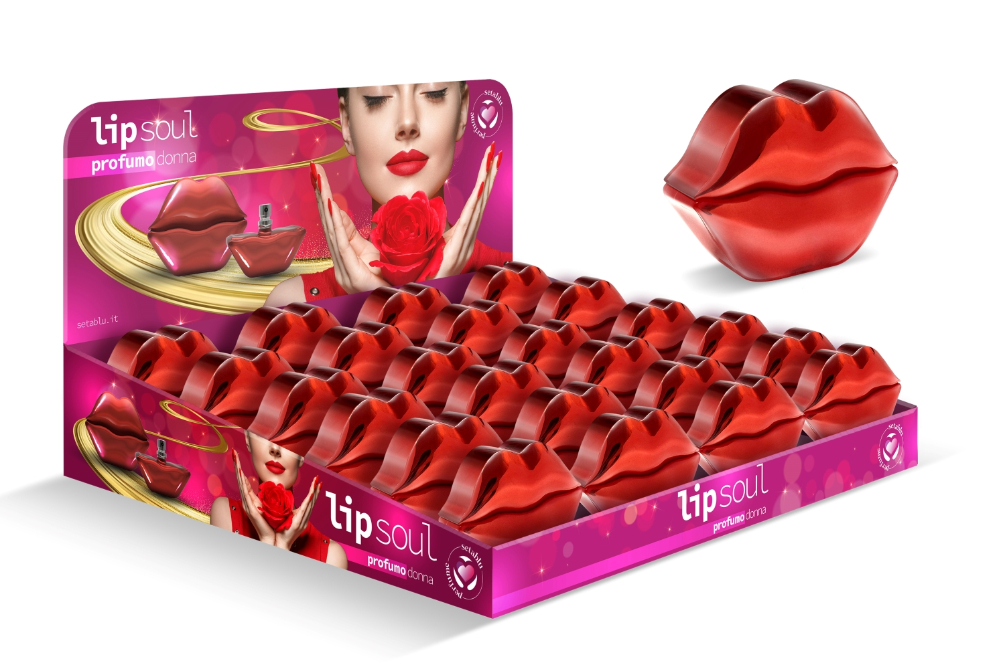 display profumata donna 30ml lip soul 24 pezzi