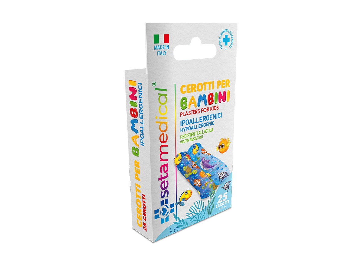 cerotti per bambini 25 pezzi medi